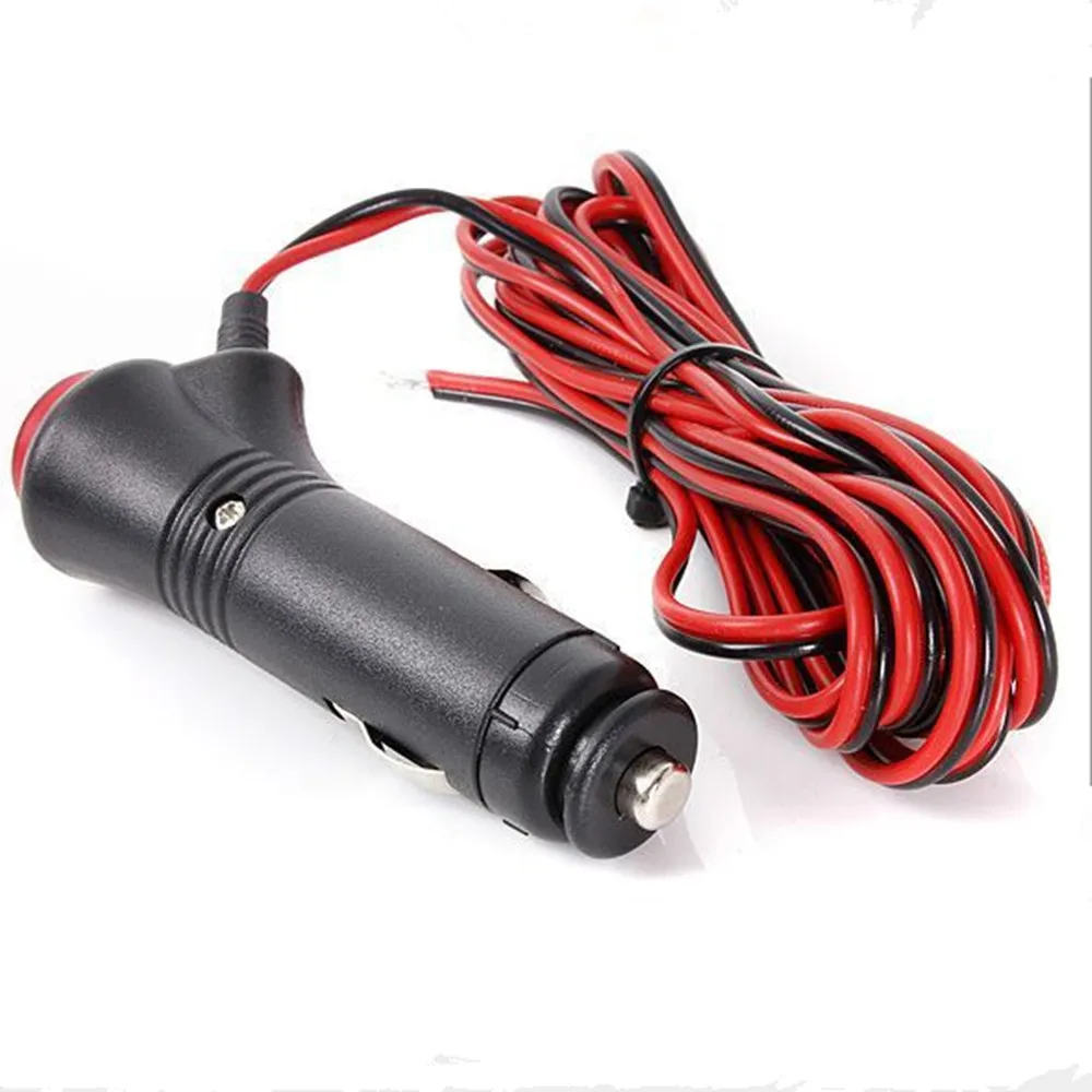 Car Cigarette Lighter Plug with Switch Fuse 12V Universal Automobile Cigar Lighter Socket Splitter Plug Car Interior Accessories 5