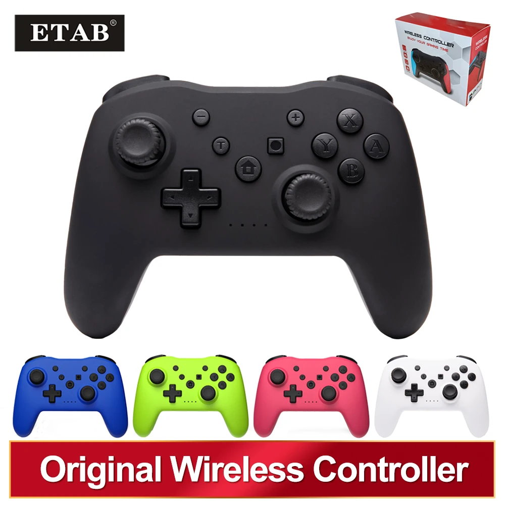 Controller Wireless Compatibile Con Bluetooth 2.4G Per Nintendo Switch Pro Pc Tablet Tesla Shock Joystick Gamepad Multifunzione