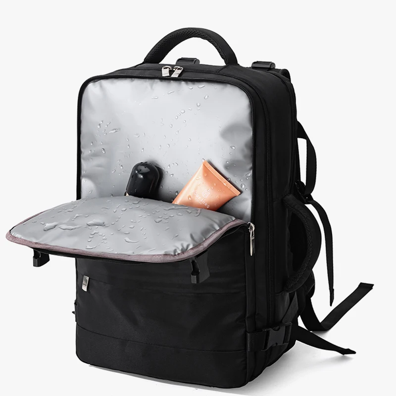 Travel Bag Men's Outdoor Mountaineering Backpack Super Large Capacity Travel Backpack with Shoe Compartment Luggage Bag