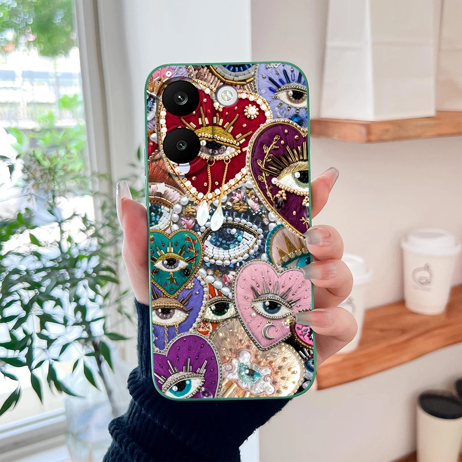 Creative Fruit Pattern Slim Silicone Phone Case with Lens Protection - Soft Back Cover