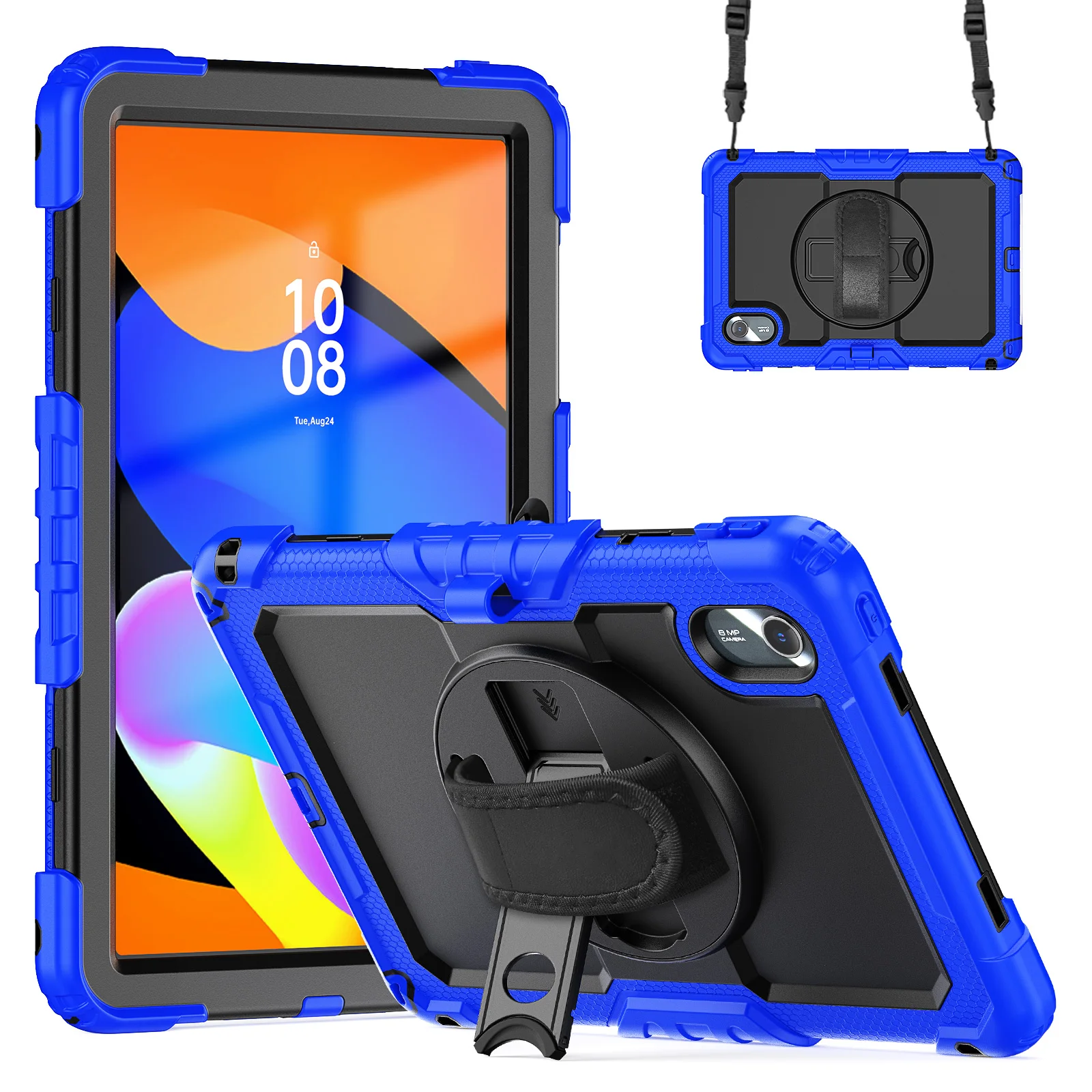 Universal Tablet Case with Screen Protector - Enhanced Protection and Style