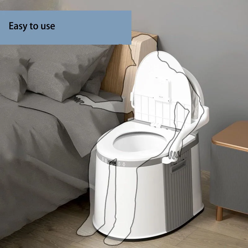 DARTMOOR 20L Lichtgewicht draagbaar toilet, Wegwerp campingtoilet met