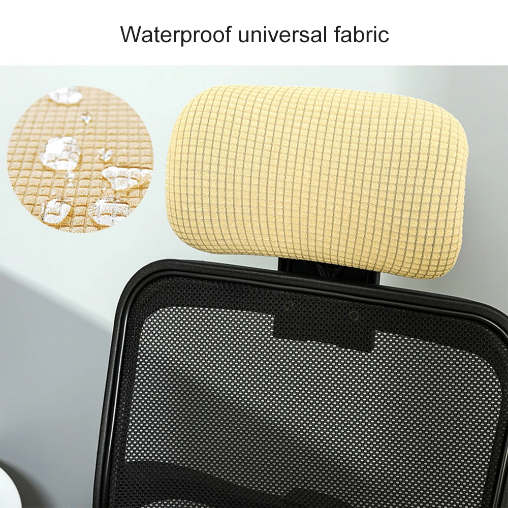 GamingChairHeadrestCoverSwivelChairCoversStretchFittedElastic