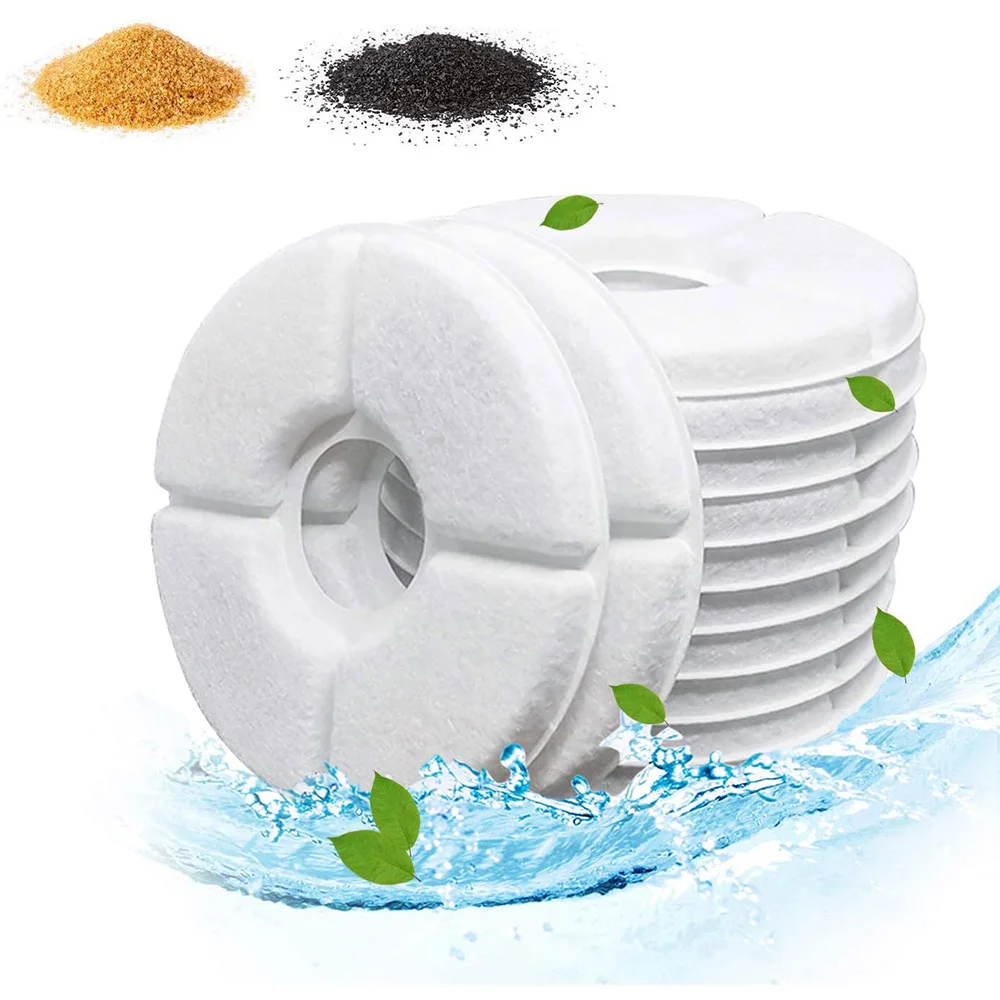 Replacement Activated Carbon Filter for Cat Water Drinking Fountain