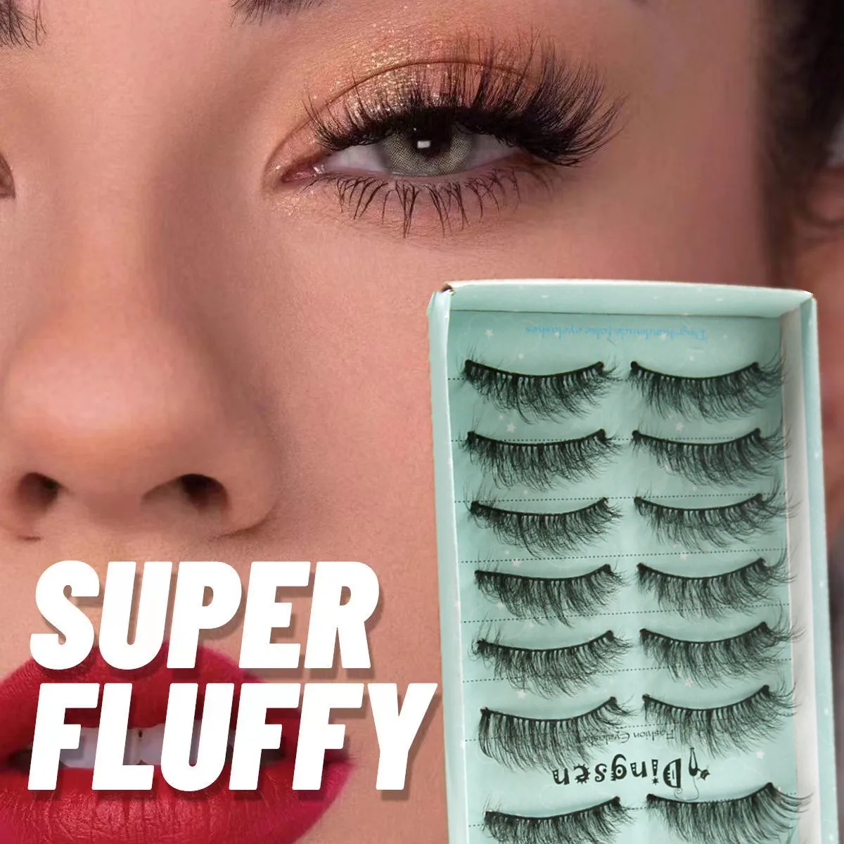 

NEW 10 Pairs Natural False Eyelashes Fake Lashes Long Makeup 3d Mink Lashes Extension Eyelash Mink Eyelashes for Beauty 153