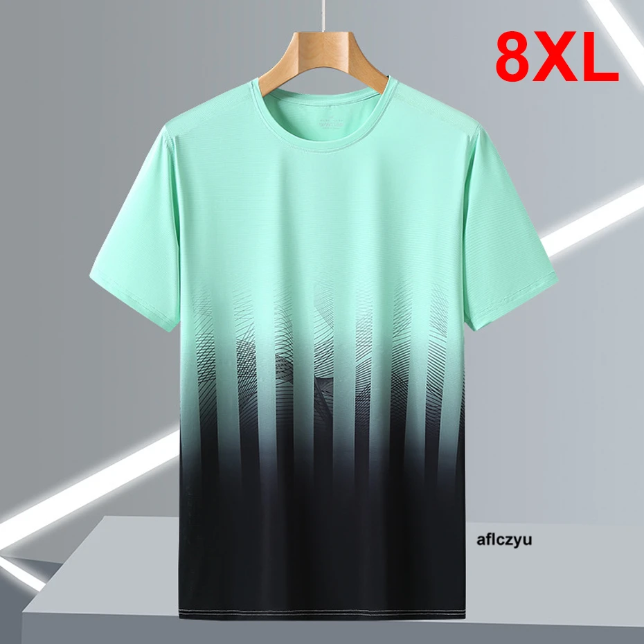 

Мужская футболка с коротким рукавом, размеры до 8XL