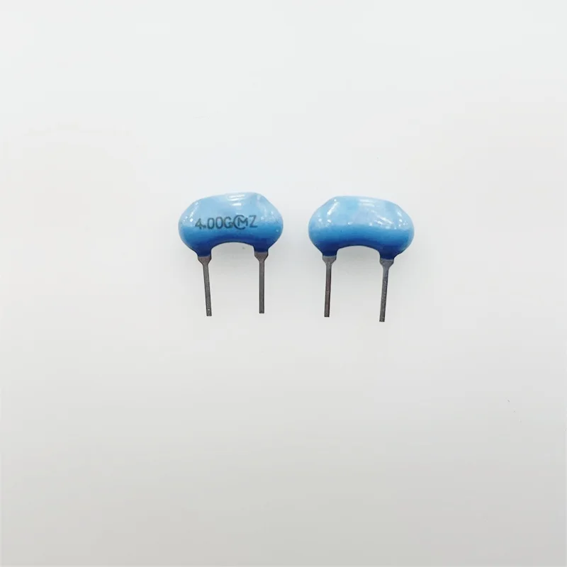 100PCS/ Murata ceramic crystal oscillator CSALF4M00G55-BO CSA4.00MG 4MHZ straight plug 2-pin resonator
