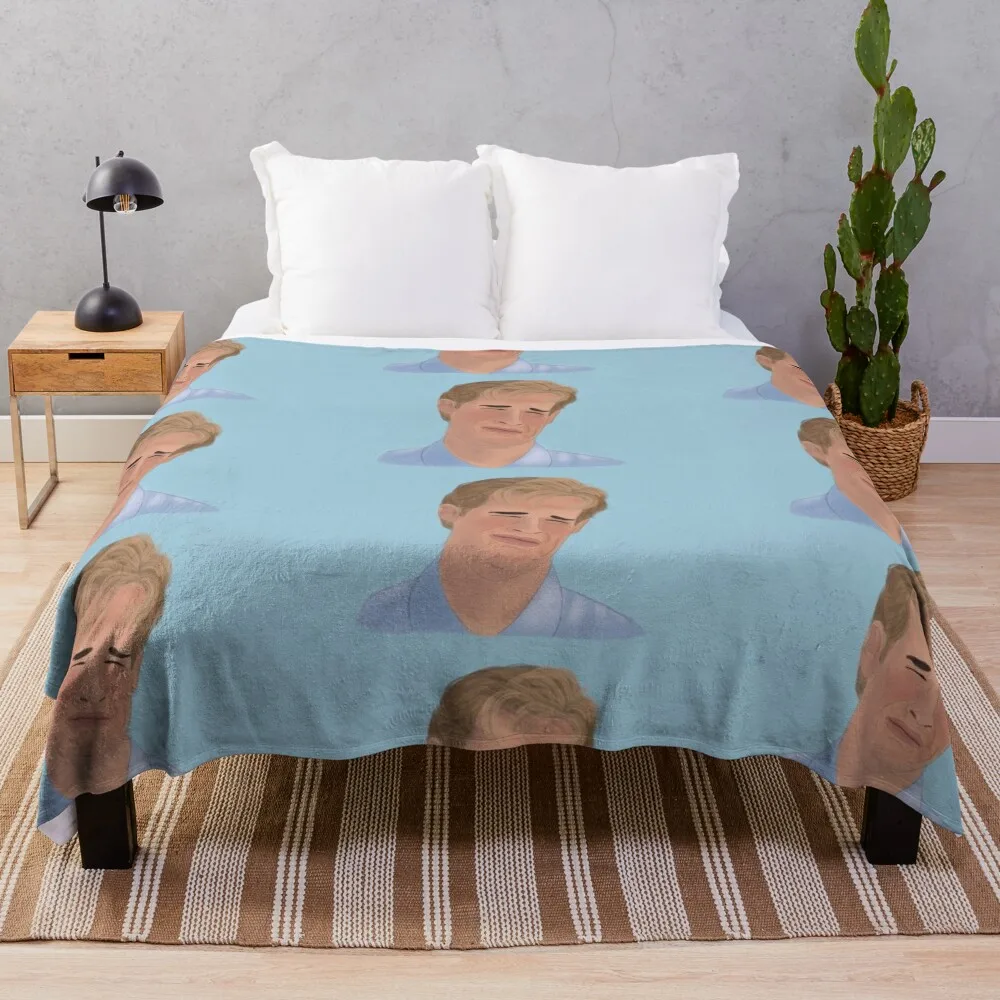 

Crying Dawson Throw Blanket Flannel Fabric Hair Blanket blankets for winter