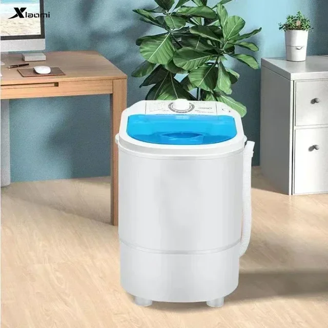 Mini Single Barrel Washing Machine Household Semi-automatic Portable For Washing Socks Student Dormitory Washing Machine 2