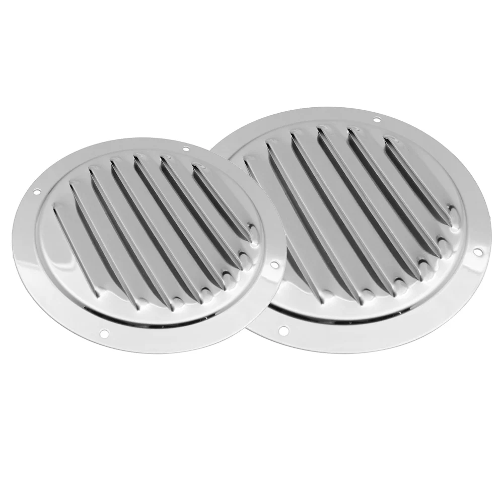 

316 Stainless Steel Wall Ceiling Air Vent Ducting Ventilation Exhaust Grille Cover Outlet Heating Cooling Vents Cap