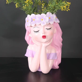 Cute Resin Flower Vase 1