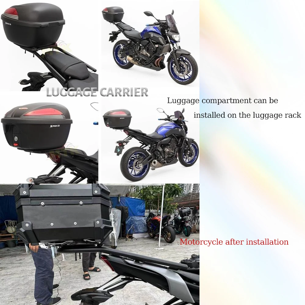 Рисунок 3 - Задний багажник для YAMAHA mt07 2022 mt 07 MT-07 2023