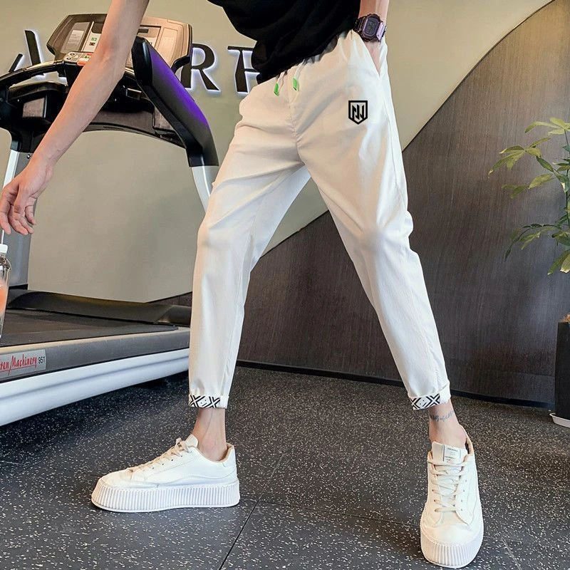 2023 Autumn Malbon Horseshoe Pants Men's Breathable Quick Dry Elastic