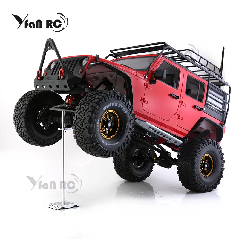 

Металлическая рама для радиоуправляемой машинки, подставка для ремонта, инструмент для 1/8 1/10 радиоуправляемого гусеничного автомобиля Axial SCX10 90046 TRX4 D90 Redcat