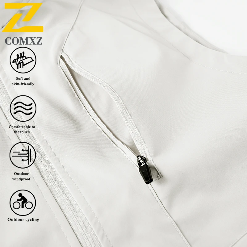 EiAO Men's Tactical Vest Summer Multi-Pocket Waterproof Windproof Outdoor Photography Fishing Streetwear Lightweight Jacket 2025