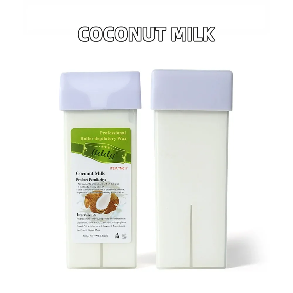 Hair Removal Cream 100g Rosin Free Cartridge Depilatory Hot Film Wax Roller Bikini Face Hair Legs Arm Removal