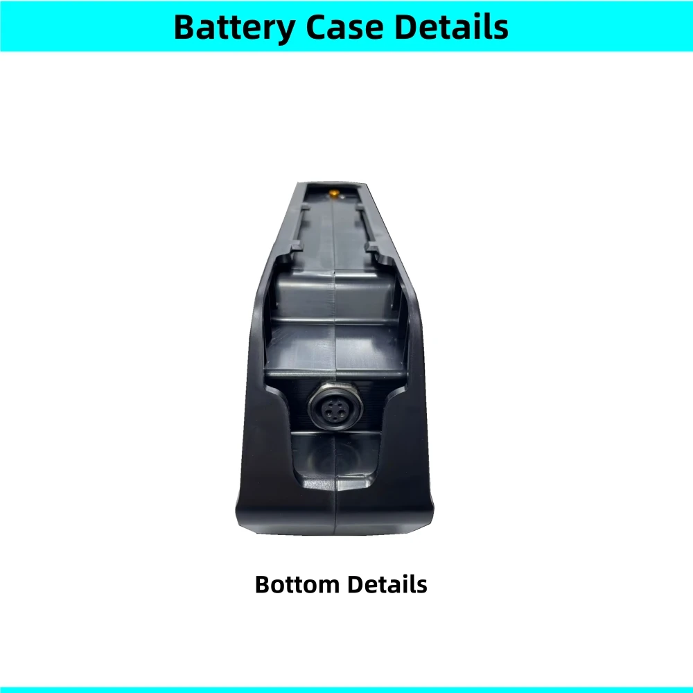 Down Tube Ebike Battery Box Solution Tiger Shark Reention Ebike Battery Box 36V 48V 52V Case USB 65 pcs 18650 Cells