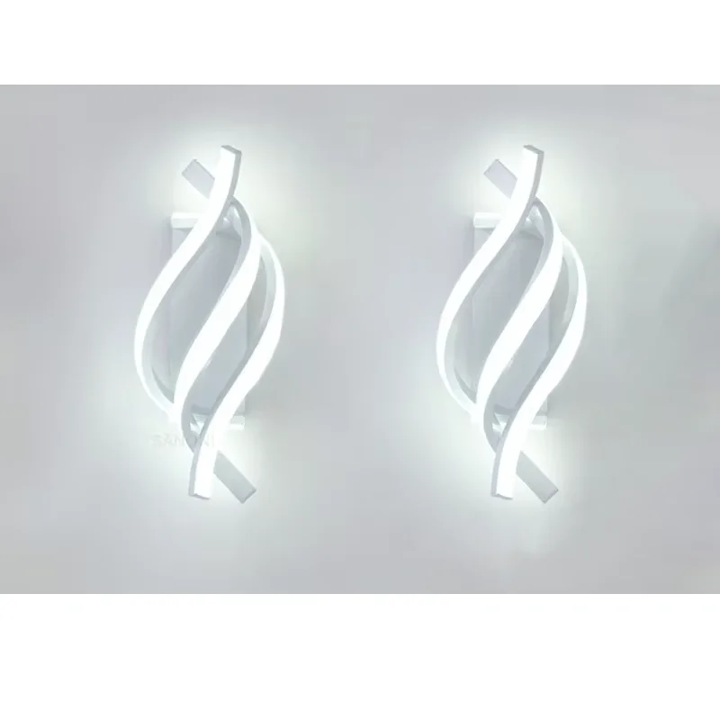 Luces De Pared Creativas Con Tira Estrecha, Lámpara De Pared Moderna De Lujo Y Simple Lampara De Noche Para Dormitorio Iluminacion Interior