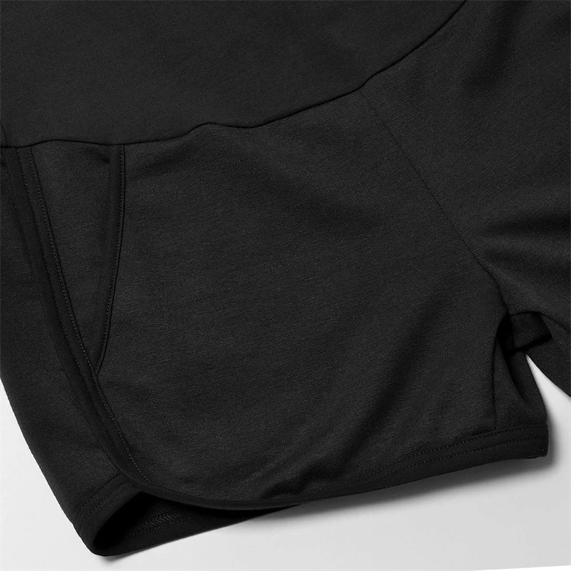 Maternity Shorts Women Summer Stretchy High Waist Lounge Full Panel Board Short Pregnancy Pants second hand maternity clothes