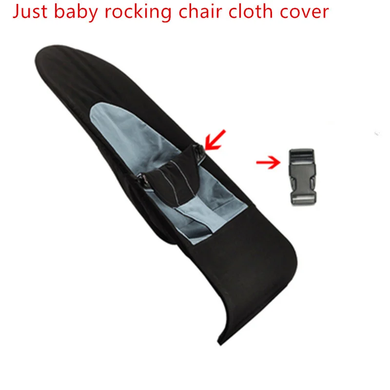 Cartoon Baby Rocking Chair Cloth Cover Cotton Comfortable Baby Rocking Chair Accessories Replaceable Cloth Cover