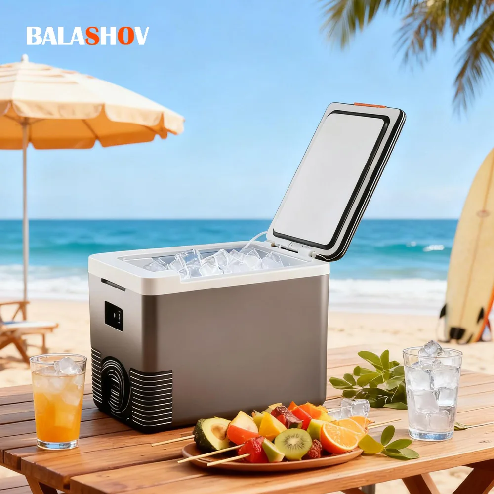10L Kühlschrank Outdoor Gefrierschrank Mini Auto Elektrische Kühlschrank Tragbare Icebox 220V Hause Kühlschrank 12V Auto