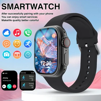 2.01'' Sports Smart Watch Fitness Clock Health Monitor Waterproof Smartwatch Wireless Call Watches for Men Women IOS Xiaomi 2026 1