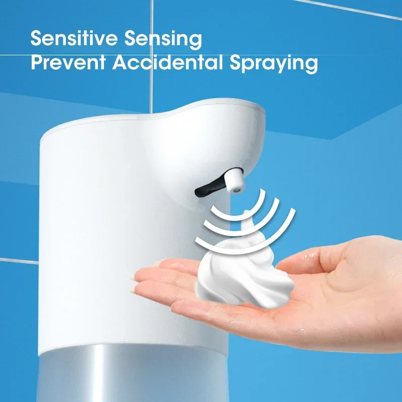 Soap Dispenser Automatic Sensor Foam Dispenser Touchless Type-C Charging Capacity Smart Liquid Soap Dispenser Infrared Sensor Soap