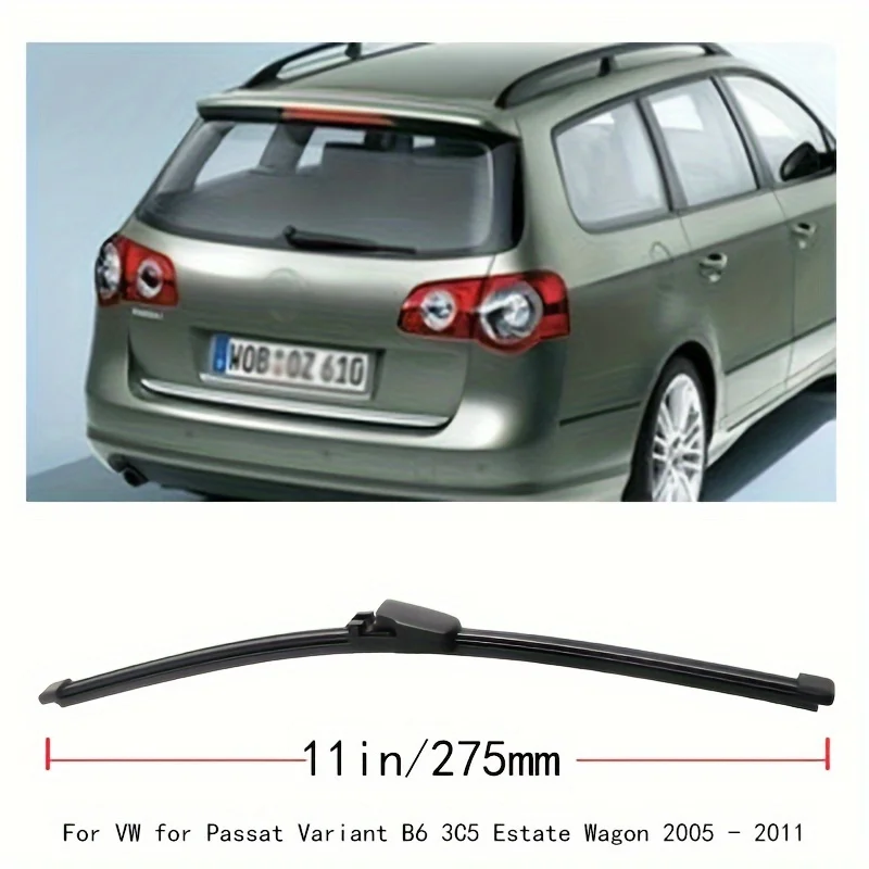 11" Rear Wiper Blade  Windshield Windscreen Tailgate Window   For VW Passat Variant B6 3C5 Estate Wagon 2005 - 2011 2