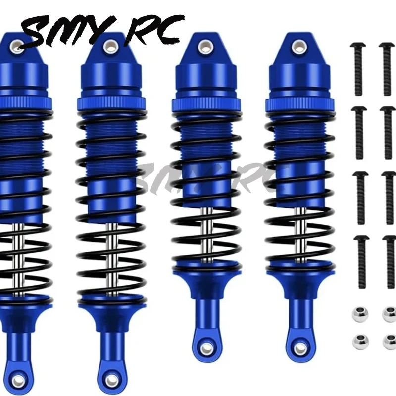 Juego De Amortiguador De Aleación De Aluminio Para 1/10 Traxxas Slash 4x4 2WD Rustler VXL Stampede RC Car Upgrade Parts - Delantero Y Trasero - AliExprs