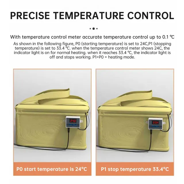 Foldable Bread Proofing Box With Heater & Timer - For Dough, Yogurt, Fermentation