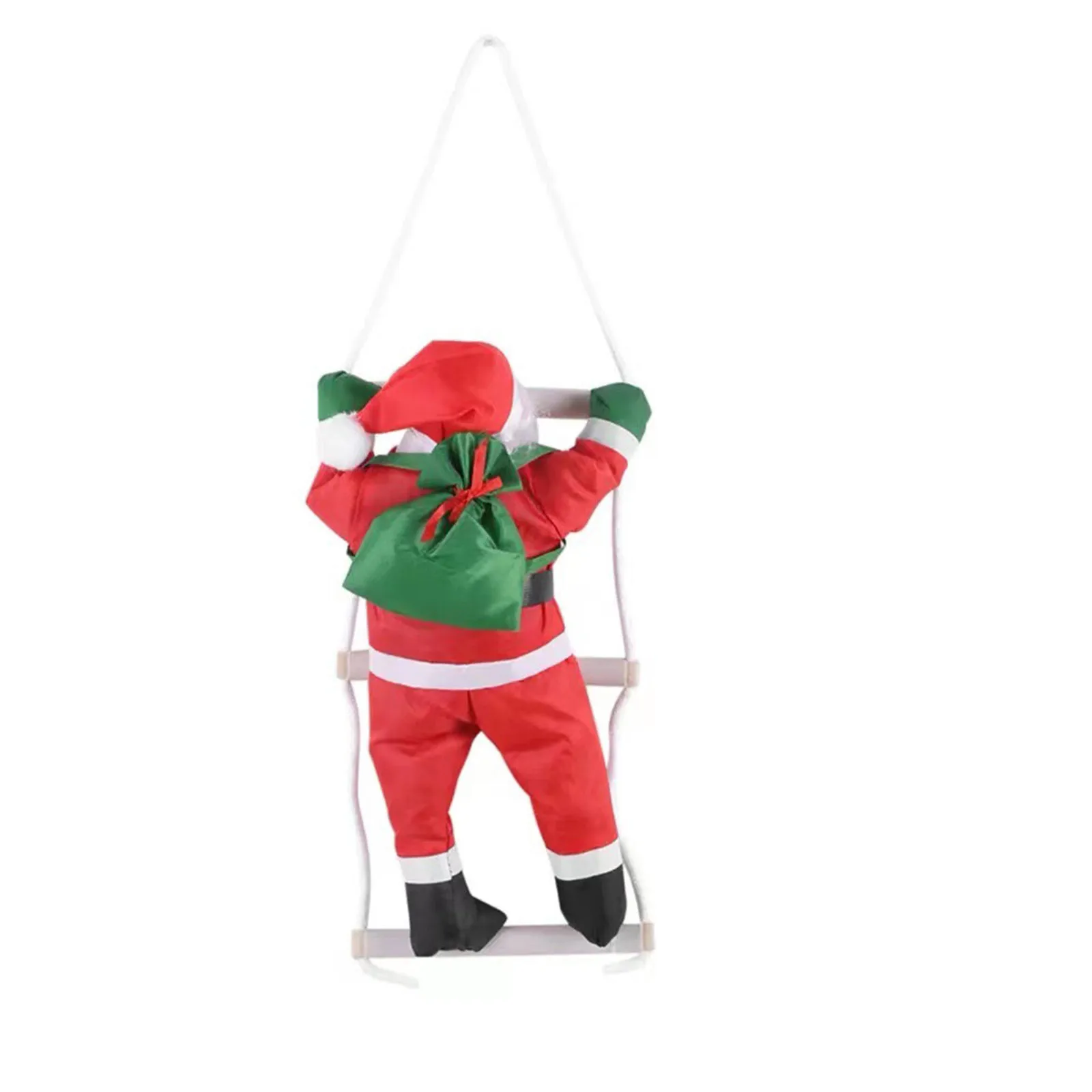 

Climbing Ladder Rope Santa Claus Pendant Santa Climbing Rope Ladder Xmas Tree Hanging Ornament Party Decor decoración hogar