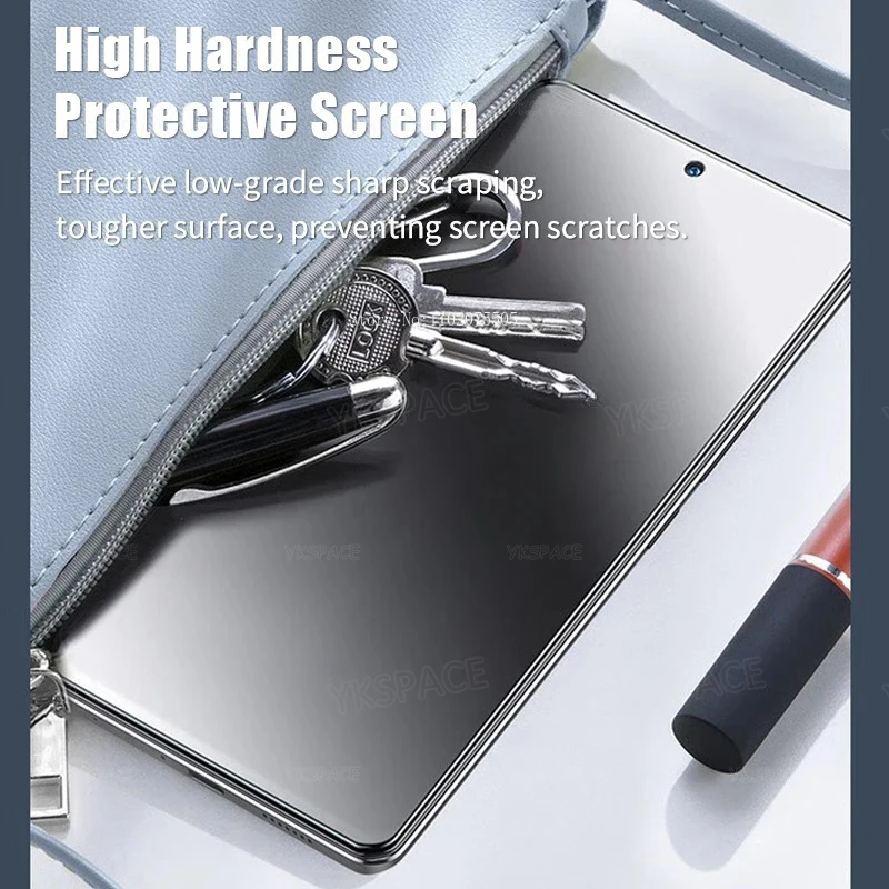 Anti-Fingerprint Matte Tempered Glass Screen Protector - 2 Pack, 0.2MM Thickness, 9H Hardness