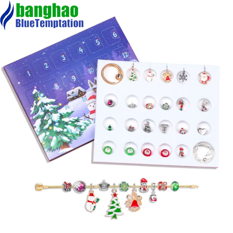 Christmas present Fashion handmade DIY Charms bracelet for making accessories for jewelry alloy beads bracelets gift M-6