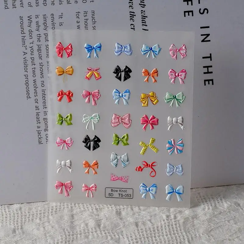 

Мультяшные наклейки для ногтей, простые в использовании, самоклеящиеся, не липкие руки, милый внешний вид, разные стили