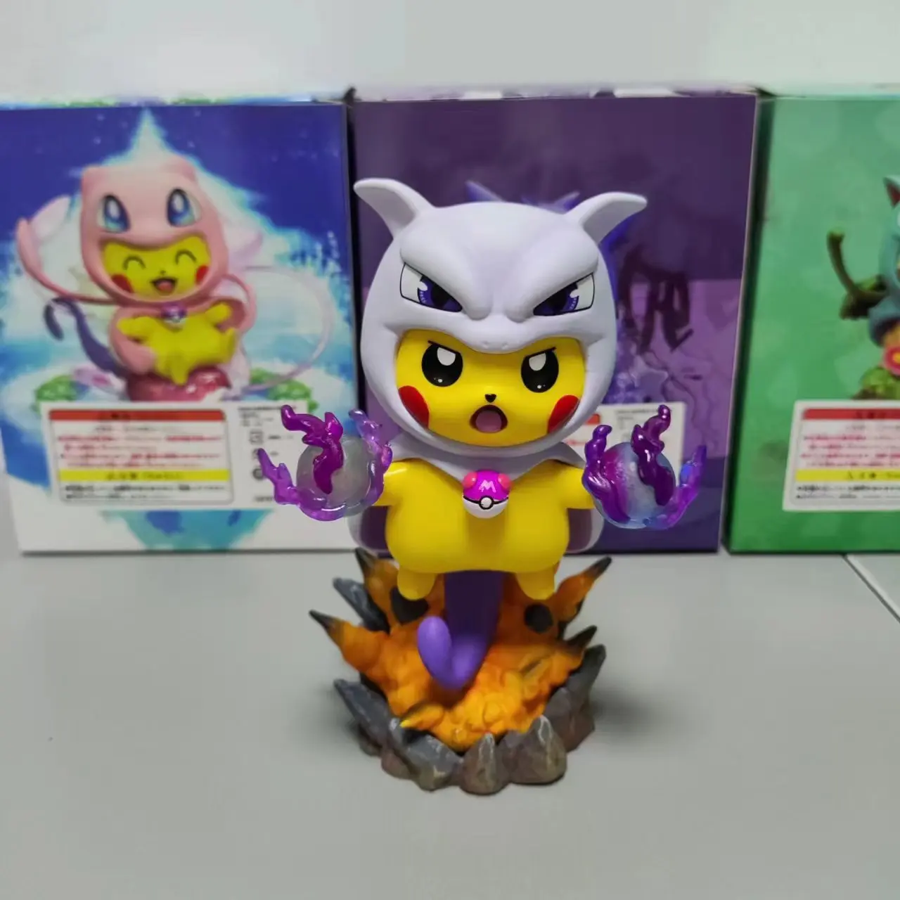 Pokémon Action Figure 5 Cm – Pikachu E Aipom, Set Da Battaglia, Licenza Ufficiale Jazwares, Novità 2023