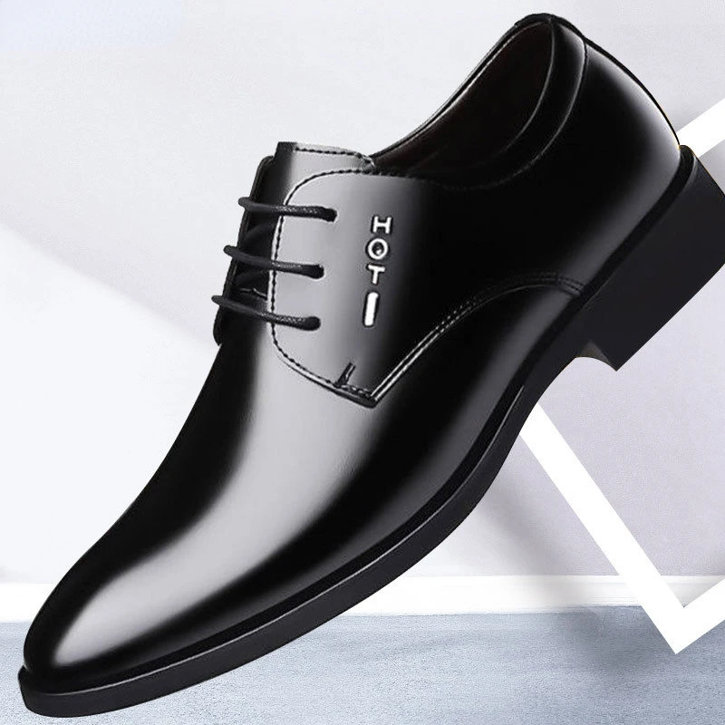 Men's Dress Shoes Summer Social Formal Wedding Set Office Oxford Shoe leather shoes