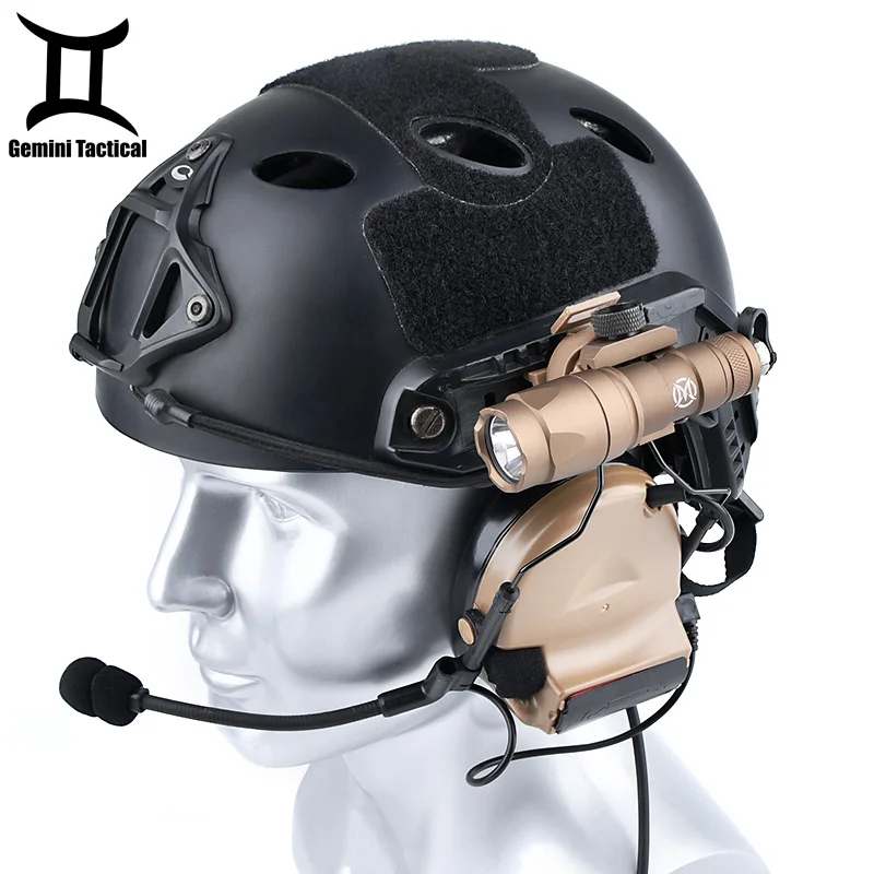 Comtac Ii Tactical Headset Military Fast Helmet Headphone Softair Caccia Shooting Auricolare Wargame Paraorecchie Nessuna Riduzione Del Rumore