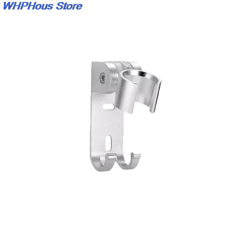 1 PC Wall Gel Mounted Adjustable Shower Head Stand Aluminum Shower base Holder Rustproof Head support Holder Bathroom Fitting