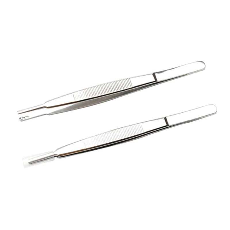 Tweezer Tongs Eyeglass Repairing Tools for Lab Industrial Jewelry Craft Metal Optical Screw Tweezer Glasses Screw Tweeze 87HA precision tweezers tweezer tool