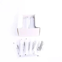 100 aiguilles de perçage jetables en acier 316 pour nombril, téton, oreille, nez, lèvres, kit de fournitures de tatouage et de bijoux de piercing corporel 4