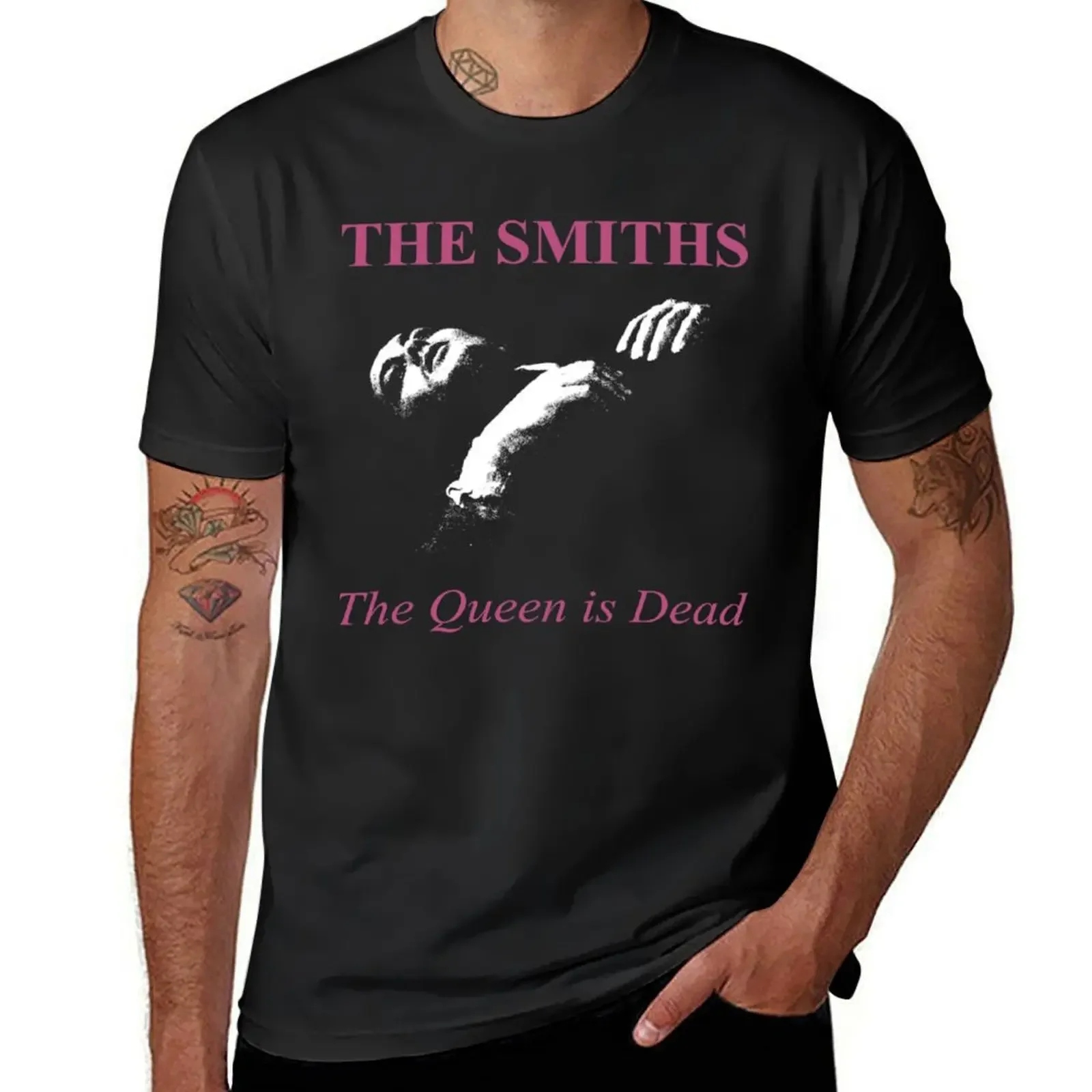 Uomo The Smiths The Queen Is Dead Comfortable Essential T-Shirt Camicetta Customs Magliette Divertenti Per Uomo