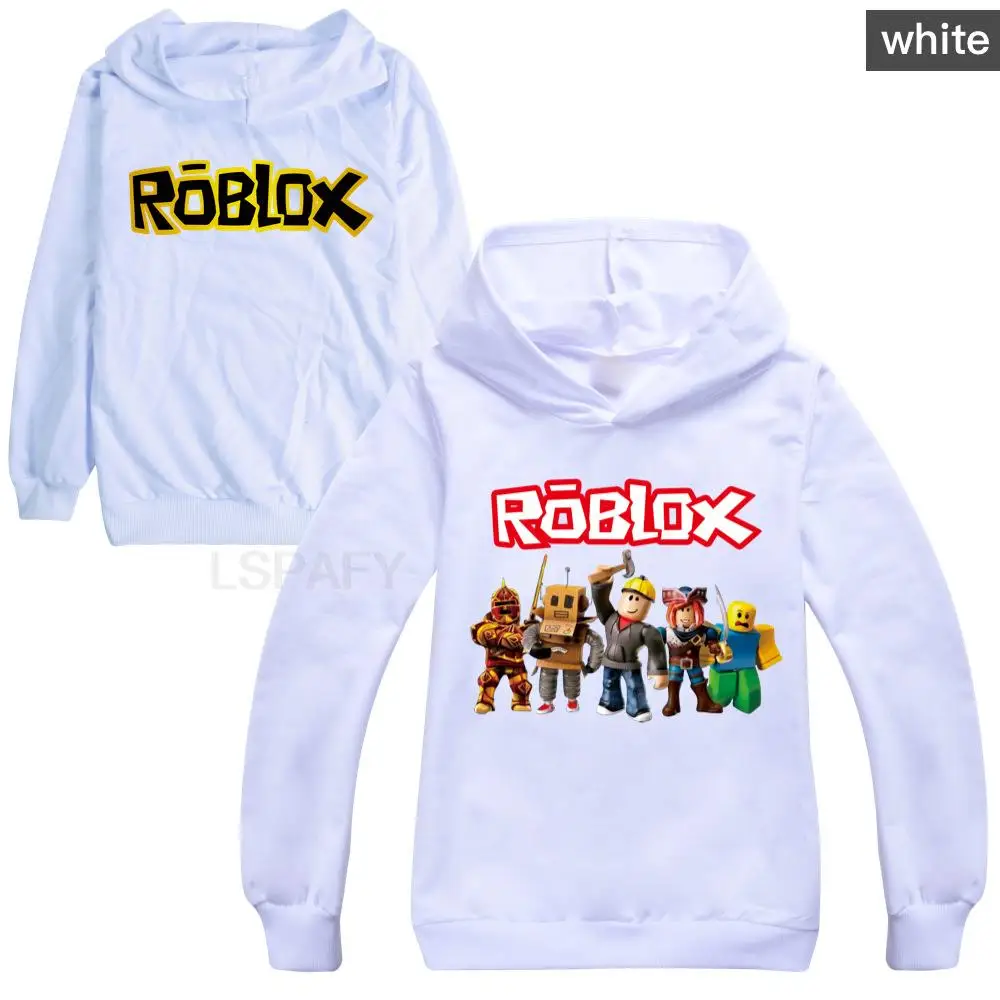 Roblox Meninos e meninas de meia-idade e suéter de moletom de outono-1 A