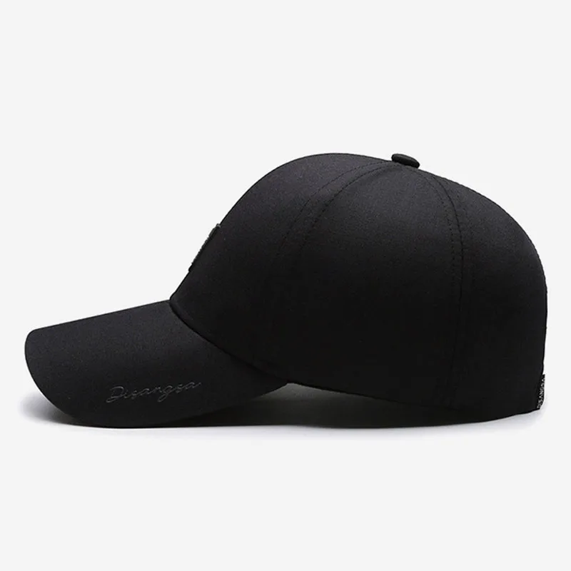 2024 Men Spring Autumn Luxury High Quality Business Baseball Cap Outdoor Leisure Dad Hat Adjustable Snapback Four Seasons Cap 3