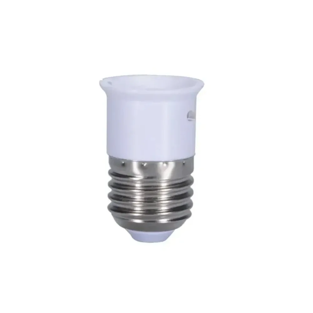 6Pc Bulb Holder E27 To B22 Adapter Converter E26 Light Socket To B22 Light Bulb Base Socket Fits LED Light Bulbs
