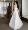 MD Spaghetti Strap A-line Tulle Wedding Dress Bead Korea Photoshoot Floor-Length Corset Customized Bride Gowns Corset 웨딩드레스 2025 4