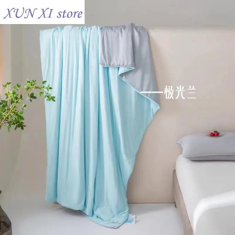 

New Cooling Blankets for Sleeper Lightweight Summer Blanket Absorbs Heat to Keep Adult Kids Childs Cool Feeling Soft Comforter