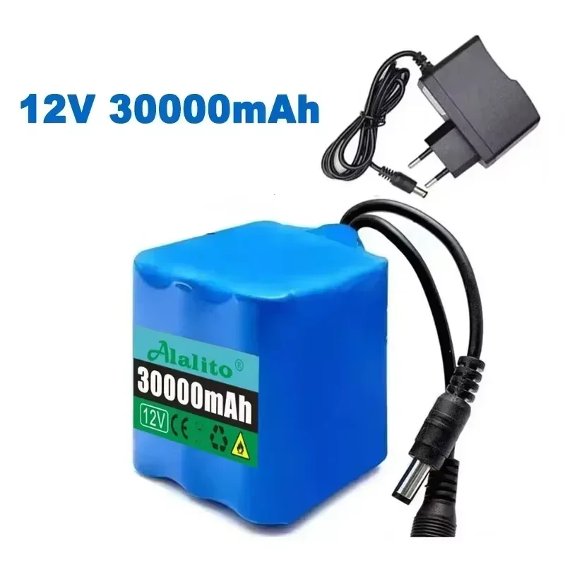 NUOVA batteria 12V 3S4P 20000mah 18650 Li-ion 40Ah batterie ricaricabili con batterie al litio BMS scheda di protezione + caricabatterie - immagine 6