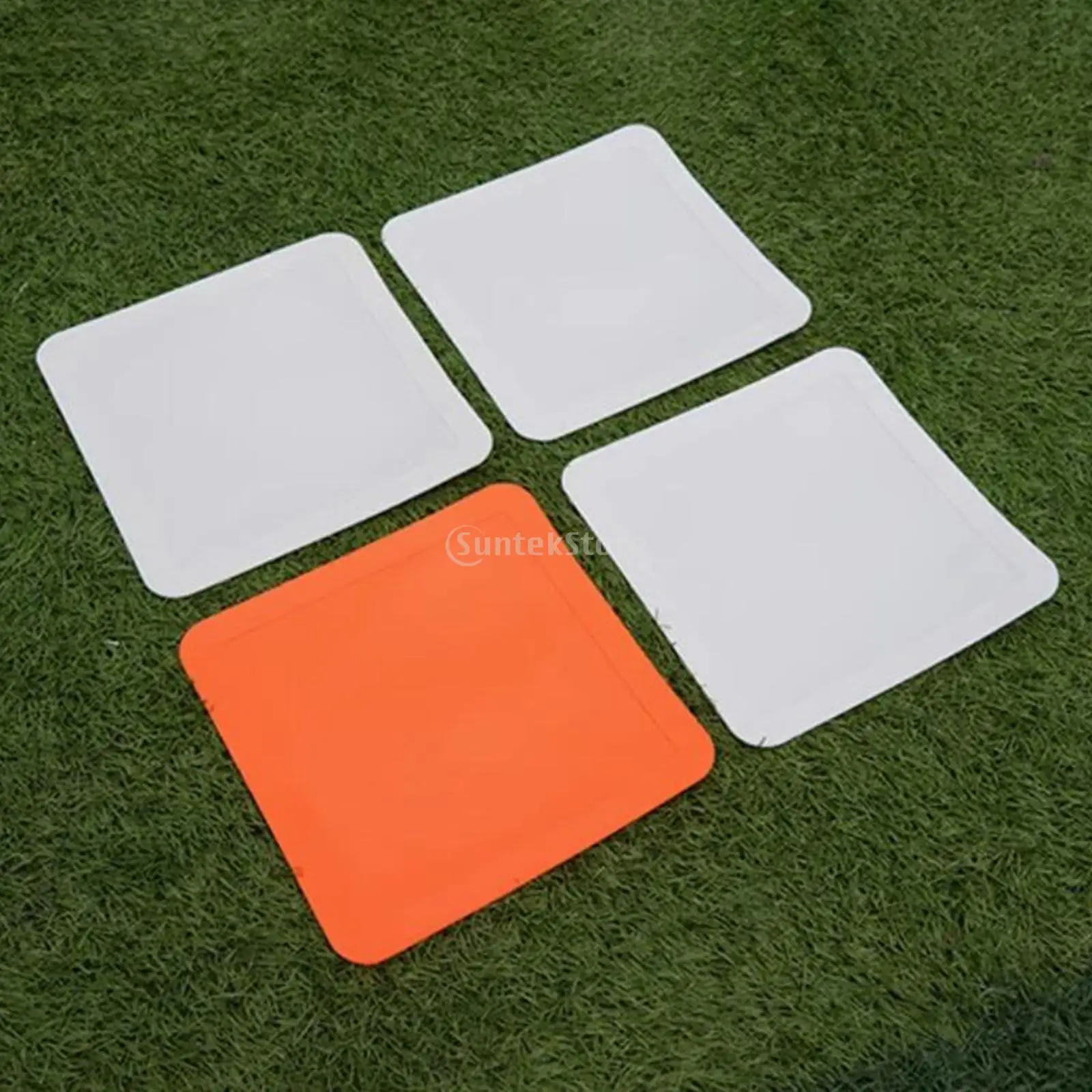 Throw Down Rubber Base Set Baseball Softball Bases Set für Softball Teeball