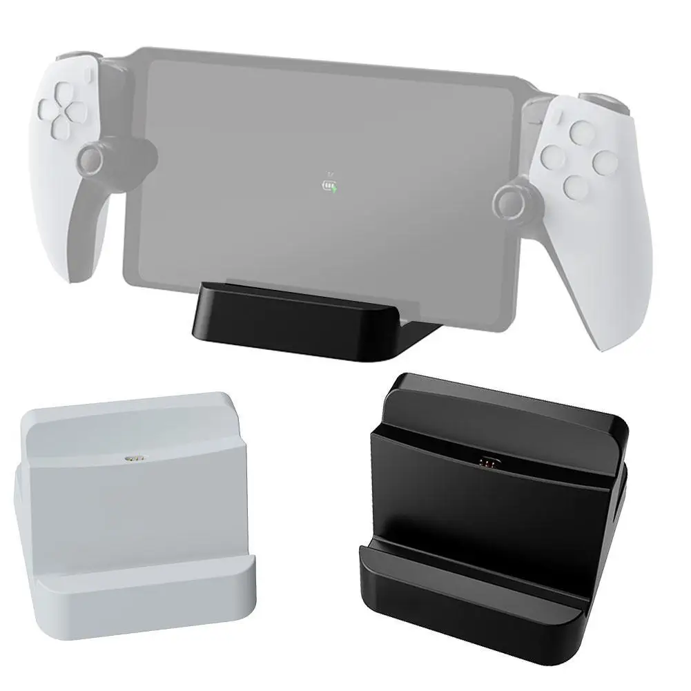 1Set Per Playstation Portal Base Di Ricarica Portatile Per Psp Portal Ps5 Console Di Gioco Ricarica Dock Stand Station Base Charger