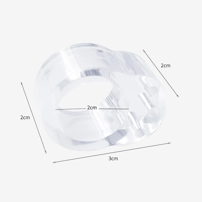 Transparent Door Handle Bumper Door Knob Protector Cover For Wall Protection Anti-Collision